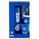 Inter Dentifricio menta 75 ml, Bicchiere, Spazzolino setole medie, Fan Bag